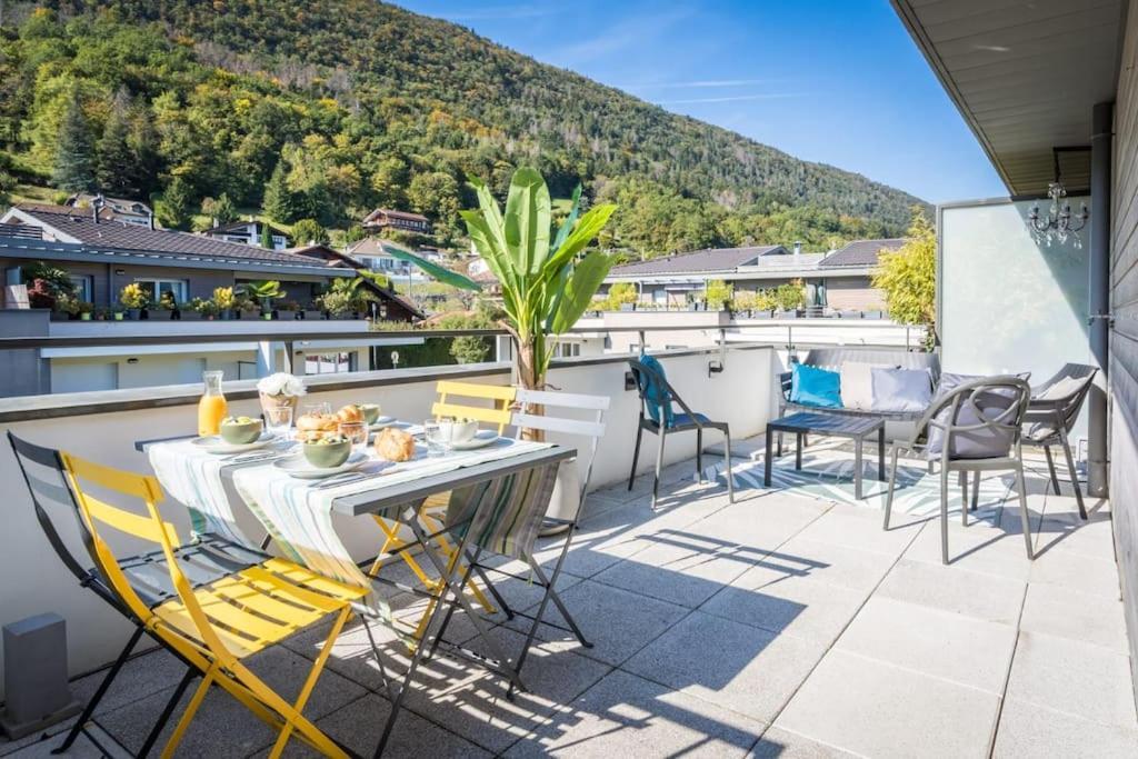 Entre Lac Et Montagne - T4 Centre Sevrier Lac D'Annecy Extérieur photo