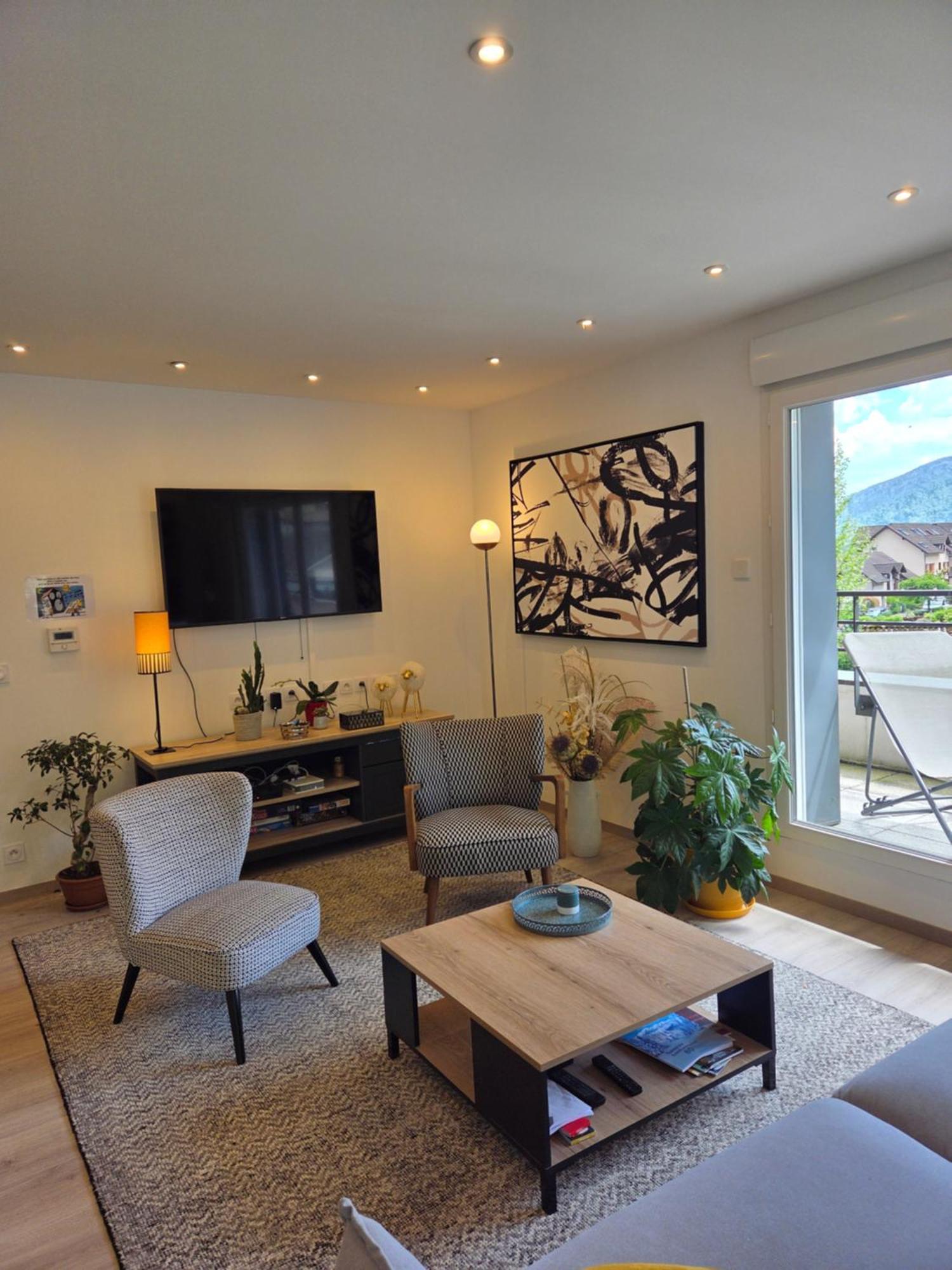 Entre Lac Et Montagne - T4 Centre Sevrier Lac D'Annecy Extérieur photo